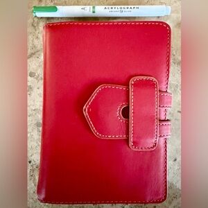 Vintage Franklin Covey Full Grain Leather Notebook/Planner Cover (2012)